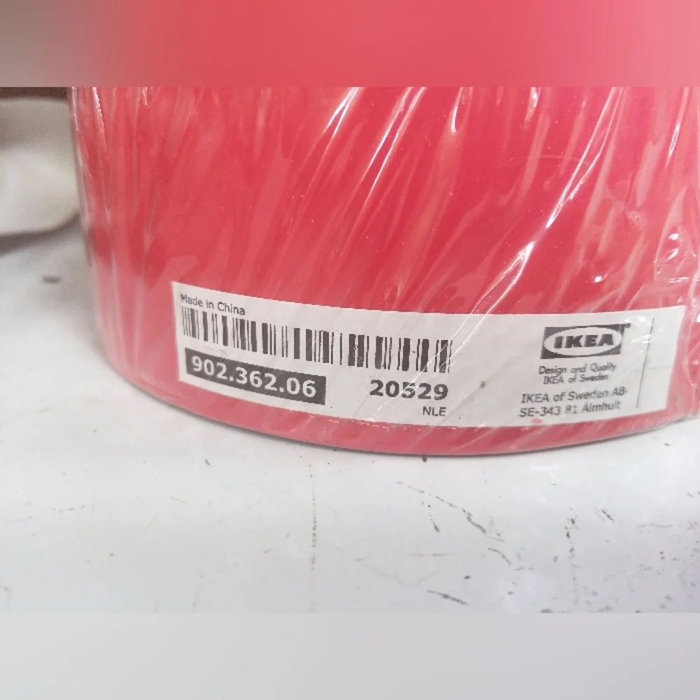 IKEA Solmys red lantern